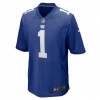 Herren New York Giants Trikot Kadarius Toney 1 Nike Royal 2021 NFL Draft